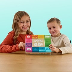 Games On the Go Tin Travel Game Set for Kids Ages 3-6+