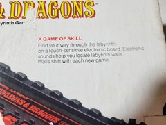 1980 Vtg. Mattel Dungeons & Dragons Computer Labyrinth Game Exc Cond. Incomplete