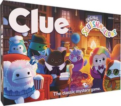 CLUE Squishmallows Edition Board Game USAopoly Family Mystery Game