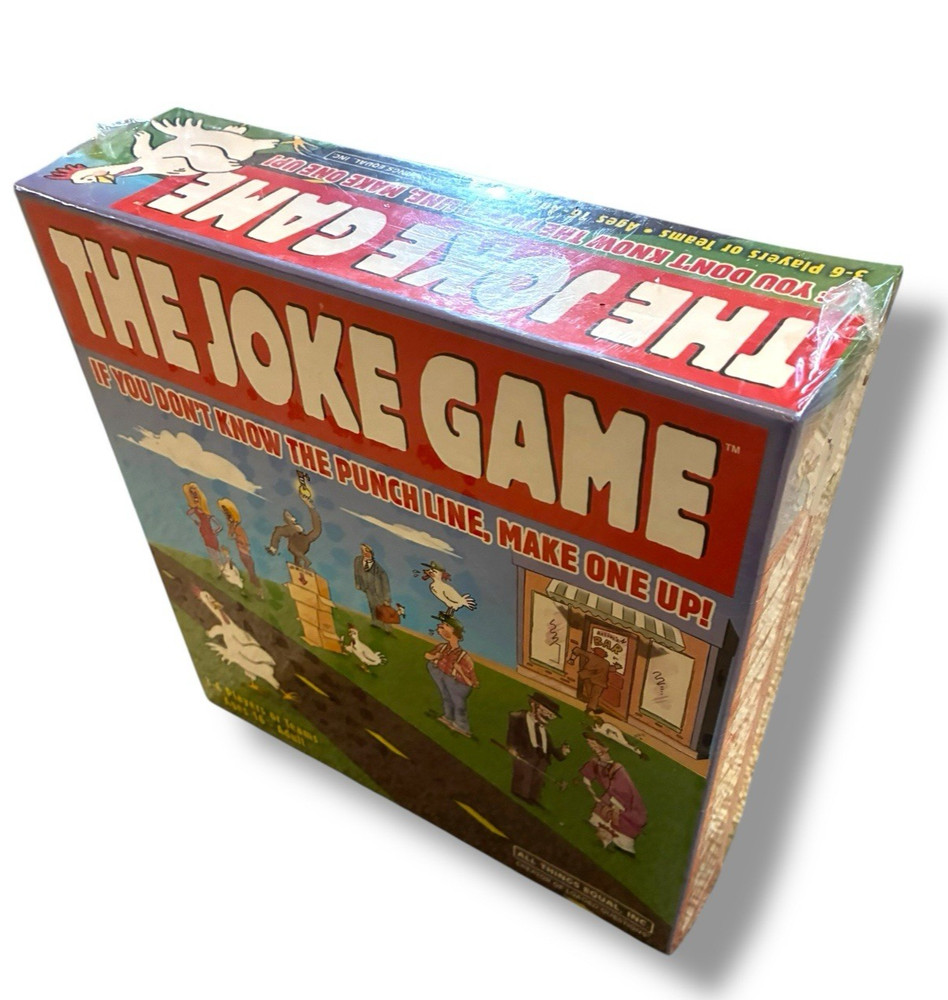 The Joke Board Game for 3-6 Players or Teams Ages 16 – Adult NEW / SEALED / USA