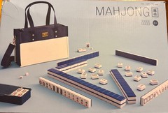 Winning Solution American Mahjong Set With Carrier Tote Bag with Shoulder Strap