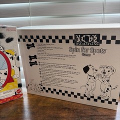 1996 Disney 101 Dalmatians Spin for Spots Mattel Board Game Vintage-Complete