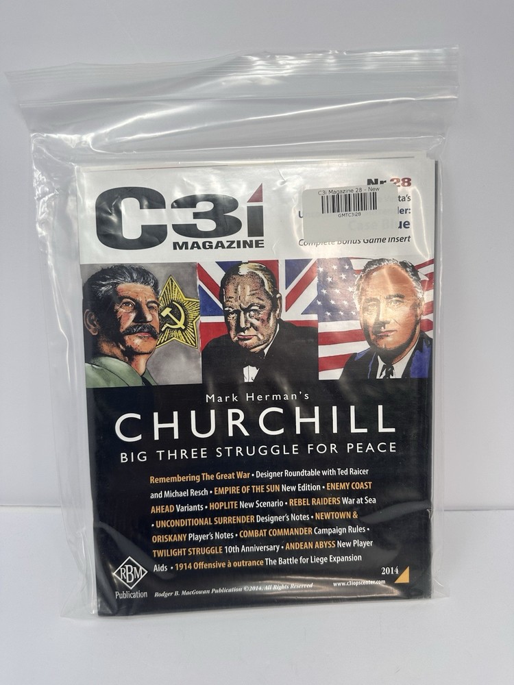C3i #28 GMT Churchill Cover All InsertsCase Blue Module & Liege Expan NEW