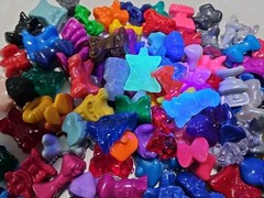 Lot of 100 Random Gogos Crazy Bones ALL gogo’s Lots Of Variety. Lot 4.9.2