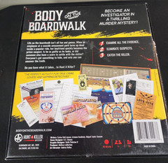 Hunt A Killer Murder Mystery Board Game Lot Body on the Boardwalk