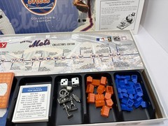 Monopoly New York Mets NY Collector’s Ed. Complete Board Game. Pewter Tokens