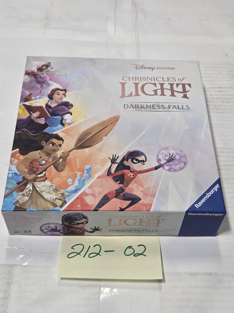Ravensburger Disney Chronicles Of Light Darkness Falls Game 2-4 8+ New Sealed