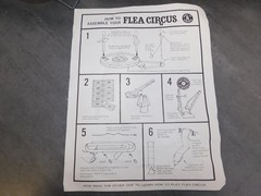 Vtg 1965 Mattel FLEA CIRCUS Magnetic Acrobatic Action Board Game *Read discrip.