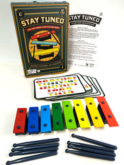 Stay Tuned Fast Paced Tune Playing Game Xylophone Musical Game, 2-8 players, 6+