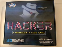 HACKER Cybersecurity Logic Game Thinkfun