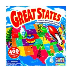 International Playthings Boardgame Great States (2013 Ed) Box Fair/NM