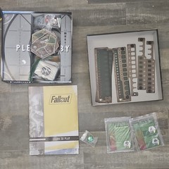 Fantasy Flight Games Fallout Complete Board Game Post-Apocalyptic Theme