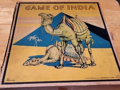 VINTAGE 1920’S MILTON BRADLEY GAME OF INDIA