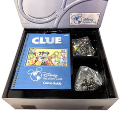Hasbro Clue The Classic Mystery Game Disney Vacation Club DVC Special Edition VG