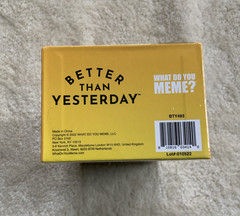 Better Than Yesterday Card Game 365 Daily Challenges…(Brand New)