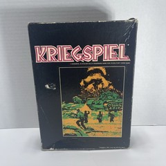 Vintage Kriegspiel Avalon Hill Board Game Mint! Bookcase Military Boardgame #806