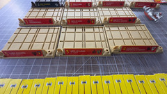 Battle Masters Board Game Parts Lot -Milton Bradley Vintage – 130 pieces – Tower
