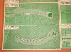 Vintage APBA Board Games Golf – “The Masters” Augusta National Course