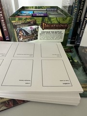 Pathfinder Adventure Card RPG Game Core Set Crimson Expansion 6 Books Screen Lot