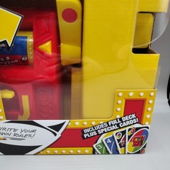 UNO Wild Jackpot Card Board Game Rare 2015 Mattel Slot Machine (Missing 2 Cards)