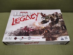 Risk: Legacy. New Board Game. Adaptive Changing Board. 3-5 Players, Ages 13+