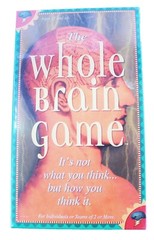 The Whole Brain Game Creative Mind Games 1999 Age 11 and up NEW