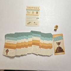 Facade Games Trophies Party Card Game Includes Trophy Age 8+ 2+ Players