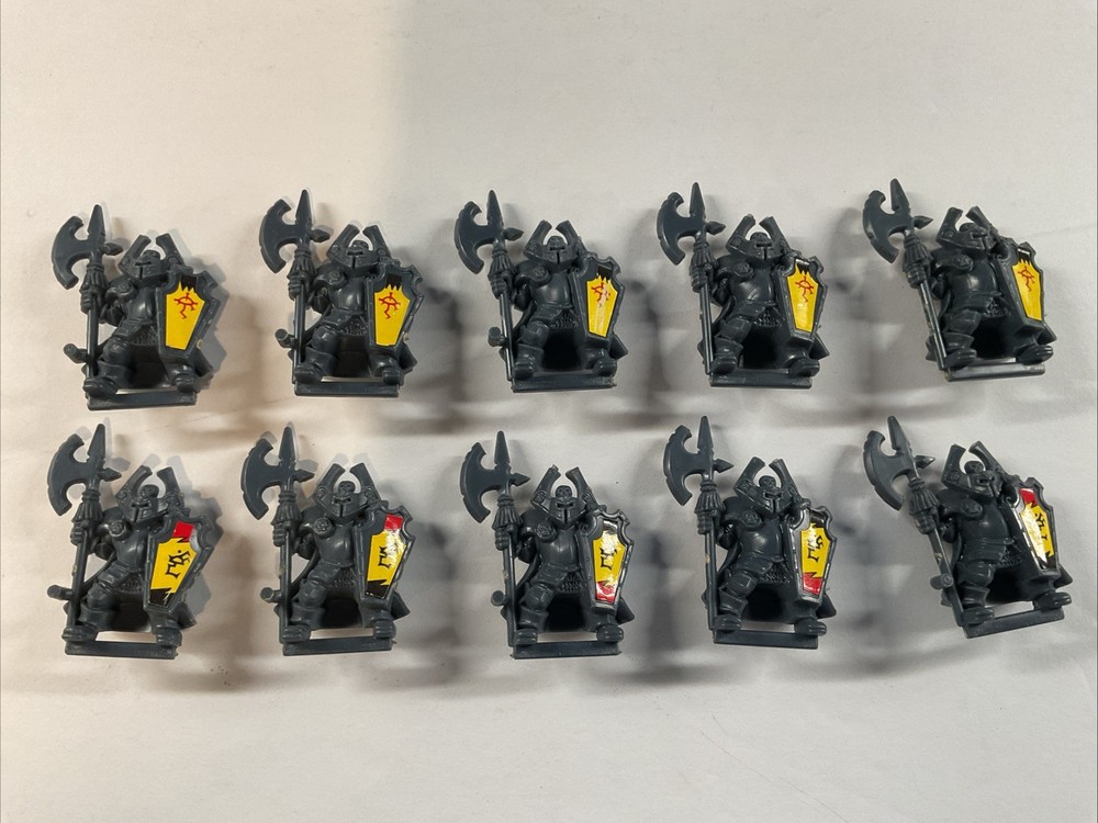 Vtg Battle Masters Board Game 10x Chaos Warriors Replacement Parts
