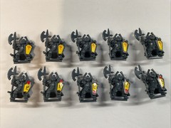 Vtg Battle Masters Board Game 10x Chaos Warriors Replacement Parts
