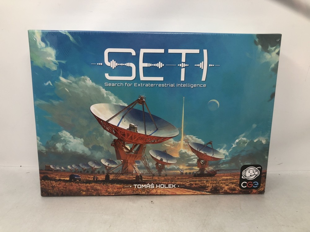SETI Search for Extraterrestrial Intelligence Board Game CGE