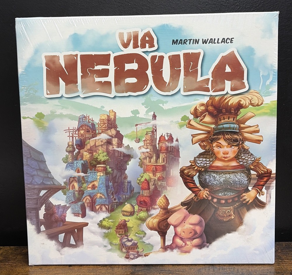 Via Nebula Board Game by Asmodee Games 12+ Space Cowboys 2016 Factory Sealed