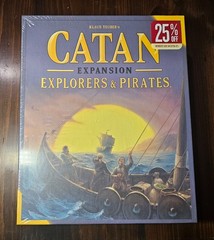Catan Explorers & Pirates Expansion for 3-4 Players NEW / SEALED 2015 RARE OOP