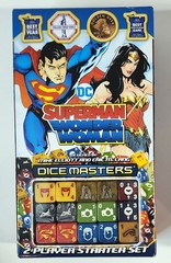 Dice Masters Superman Wonder Woman 2 Player Starter Set NEW DC Wizkids