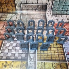 HEROQUEST Complete DOOR Set NEW!! D&D Dungeon Terrain Lot DND Miniatures