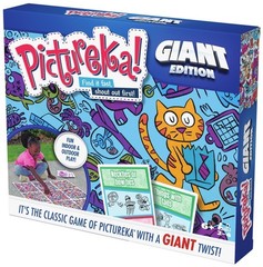 Pictureka Giant Edition Family Game with Oversized Mat Indoor Outdoor Fun