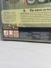 Black Forest Board Game By Capstone Games Feuerland 2024 New Sealed