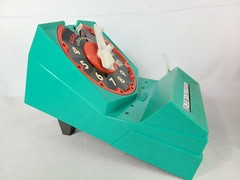 Topper Toys Clock-A-Word No. 7000 Retro circa 1966 (ZD) (I7)