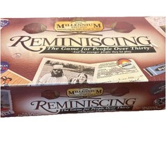 Reminiscing Board Game for People Over Thirty 1940s-1990s Trivia New Old Stock