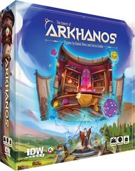 THE TOWERS OF ARKHANOS Dice Drafting Board Game NEW IN SHRINK IDW 2019