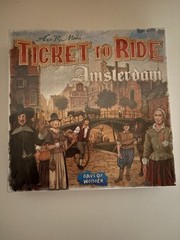 Ticket to Ride Amsterdam Board Game by Days of Wonder