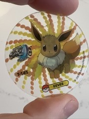 Rare Vtg Pokemon Eevee Vaporeon Crystal Tazos Taso Pogs Mexico Cheetos Doritos
