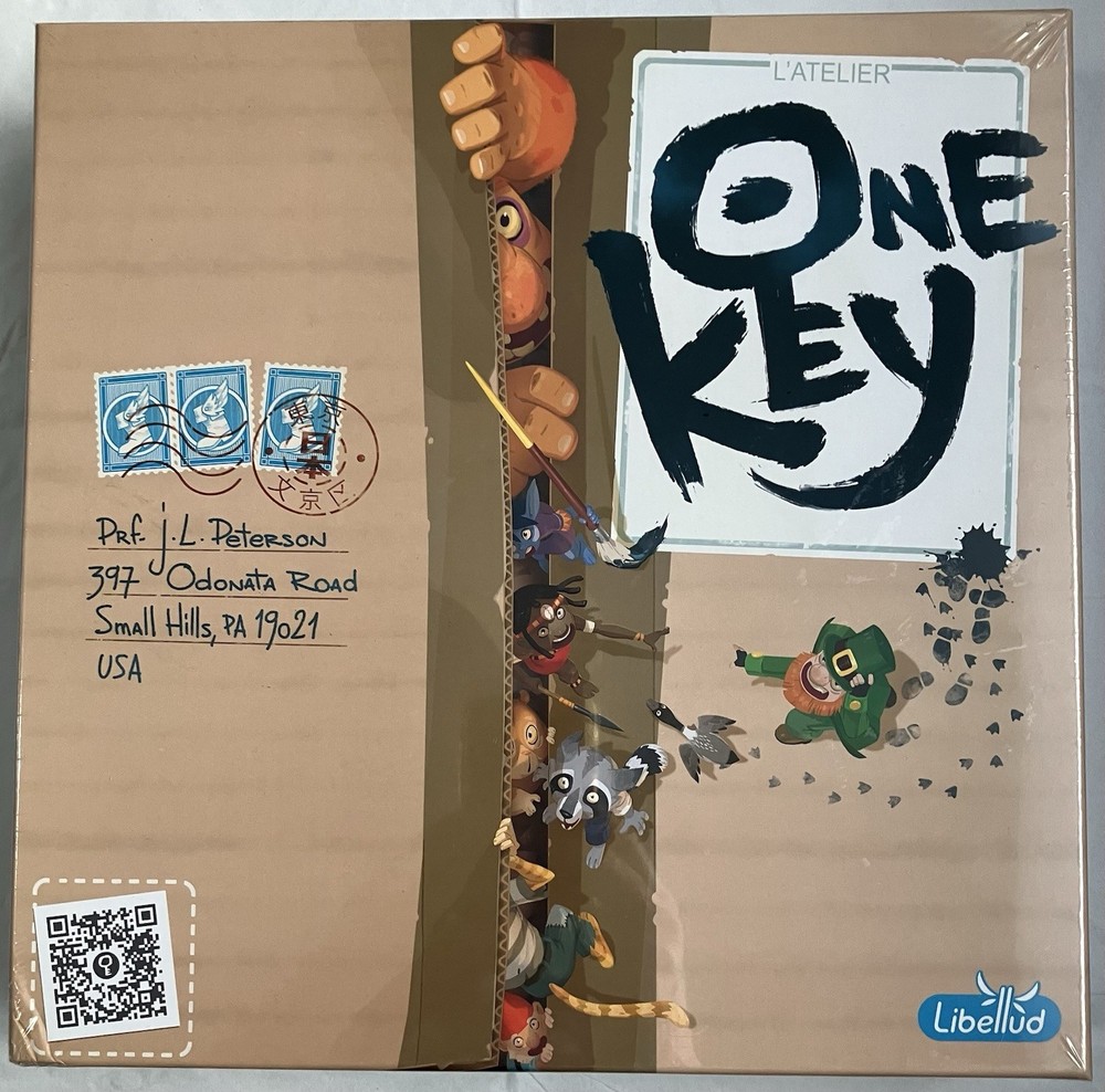 Libellud One Key Board Game NEW SEALED 2-6 Players Ages 8+. 20 Minutes Play Time