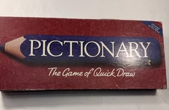 Pictionary The Game of Quick Draw 1997 Complete. Milton Bradley Board Game
