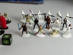 Star Wars Epic Duels Board Game 2002 Milton Bradley 100% Complete Lots of pics