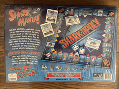 New Sharkopoly Ferocious Shark Mania Game In Original Sealed Box