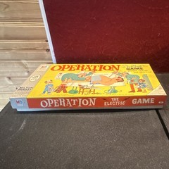 Milton Bradley Operation Electric Medical Board Game Complete Vintage MPN 4545