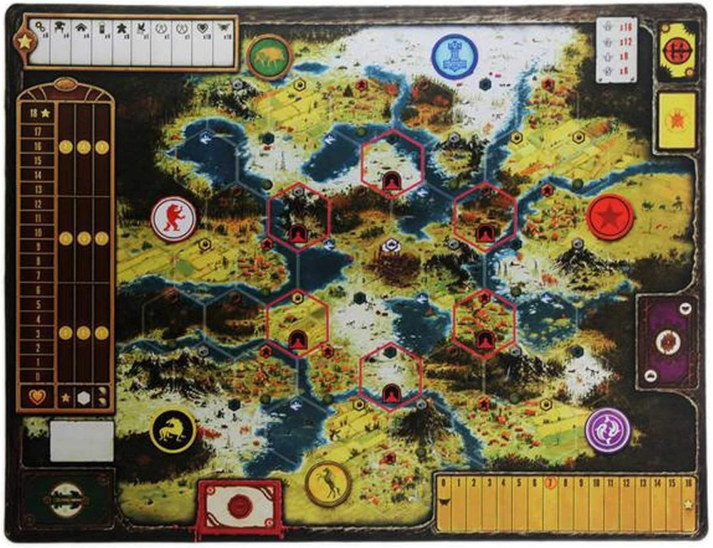 Scythe Board Game Playmat – Greater Than Games