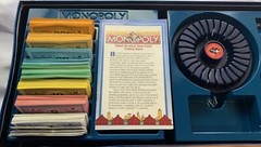 1995/98 Deluxe Monopoly Game (Long Box) Parker Brothers Complete Very Good Cond