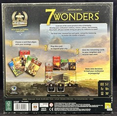 7 Wonders Board Game Repos Production 2010 – Complete