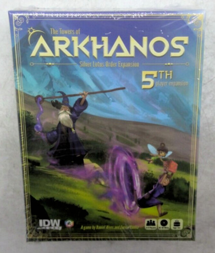 THE TOWERS OF ARKHANOS Silver Lotus Order 5th Player Expansion BRAND NEW SEALED